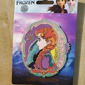 Disney Frozen Anna Portrait Limited Edition 3" Enamel Pin